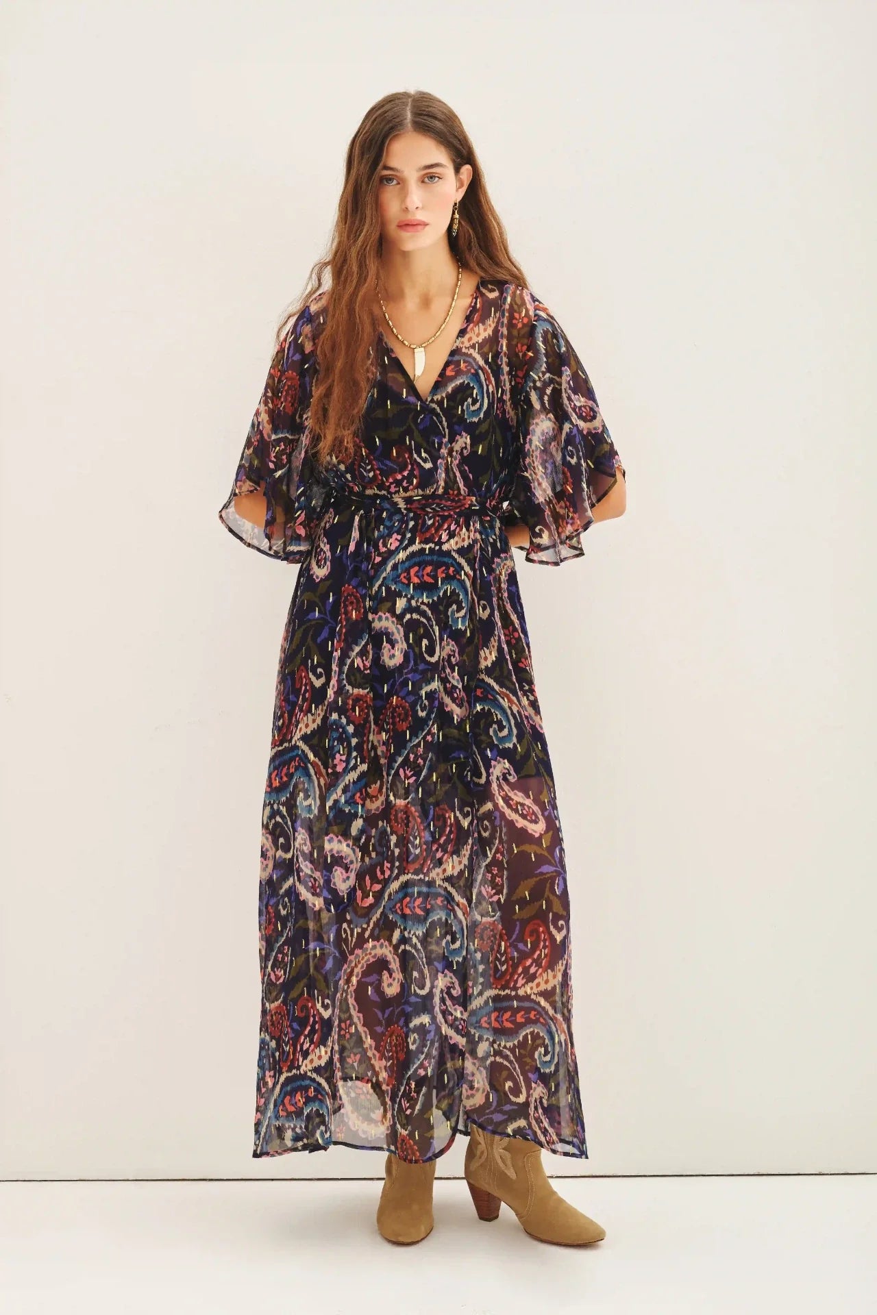 Vestido andrea paisley