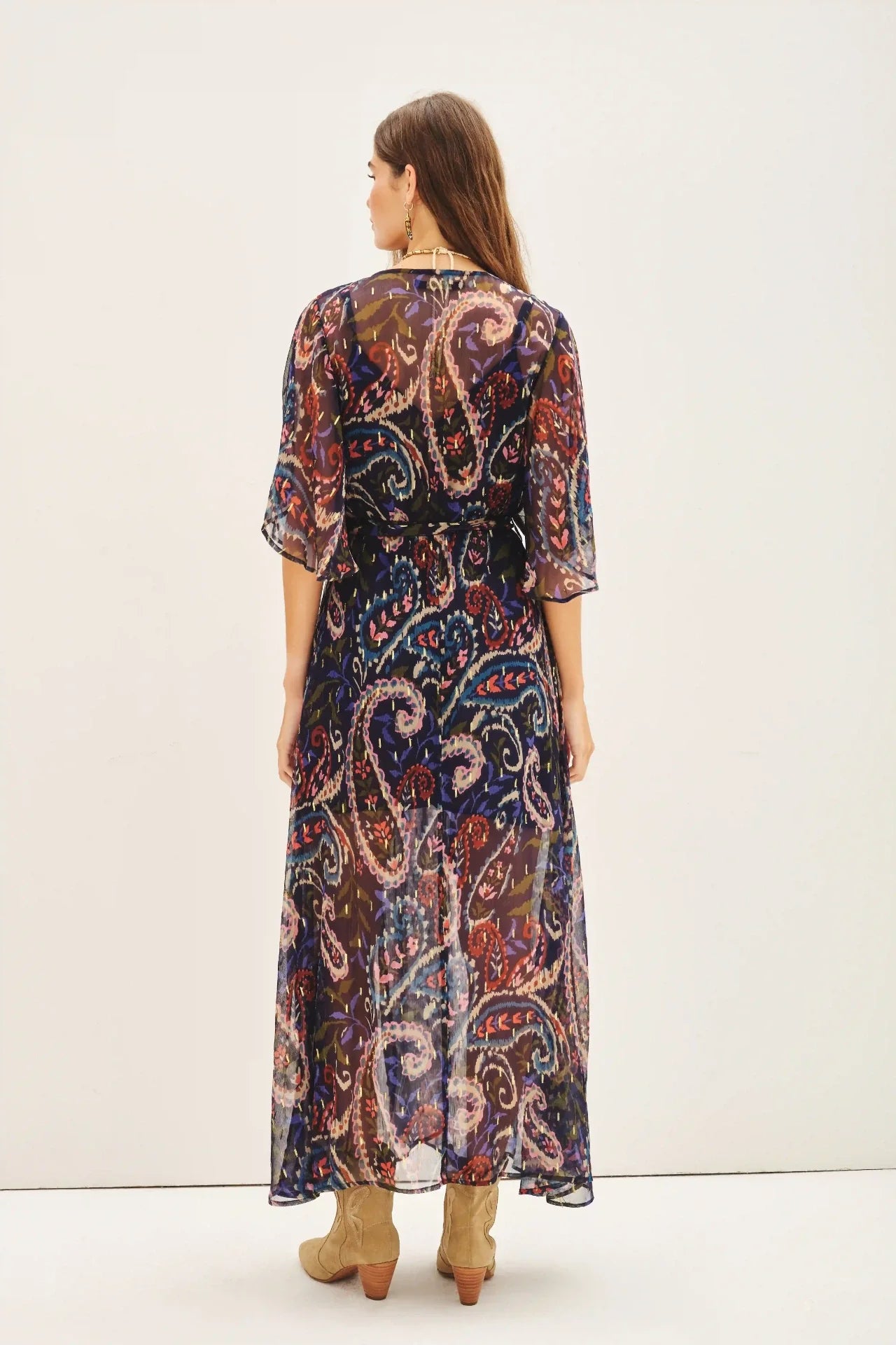 Vestido andrea paisley